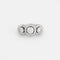 Bague BAGUE DE FIANCAILLES DIAMANTS OR GRIS 18K 58 Facettes