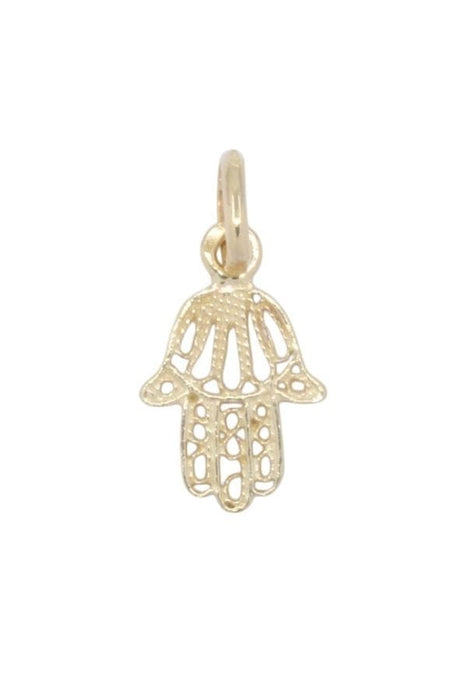 Pendentif Pendentif or jaune main de fatma 58 Facettes 094421