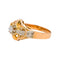 Bague 56.5 Bague Or rose, Or blanc Diamant 58 Facettes 4815715CN