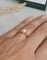 Bague 51 Bague or jaune perle 58 Facettes 683