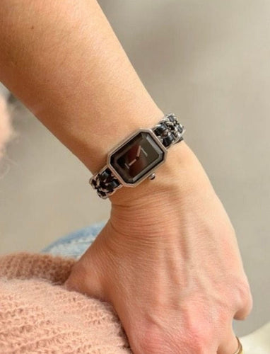 Montre Montre CHANEL Première – Acier / Taille M 58 Facettes