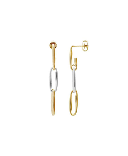 Boucles d'oreilles Boucles d'oreille Trimaille Or 18K Jaune Blanc 58 Facettes TRIMAILLE/XNFR9205
