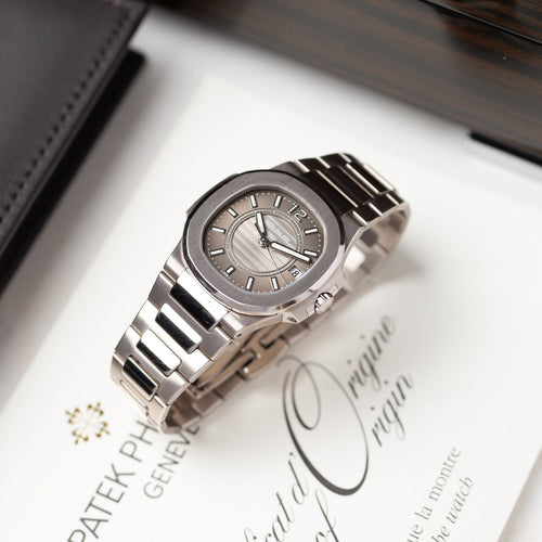 PATEK PHILIPPE -Nautilus Watch White Gold