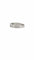 Bague 53 Demi-Alliance or blanc diamants baguettes 58 Facettes