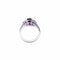 Bague 55 Bague saphir diamant or blanc 58 Facettes Bag.Saph.FA.31