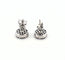 Boucles d'oreilles Puces d’oreilles en or blanc et diamants naturels 58 Facettes