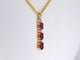Pendentif Pendentif en or avec diamants et rubis 58 Facettes 2139