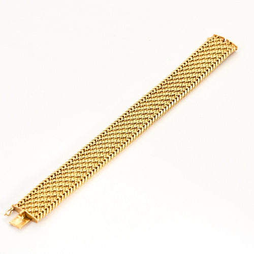 Bracelet Bracelet en Or jaune 18k 58 Facettes MON1004