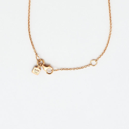 Collier Collier Selim Mouzannar Tourmaline Rose Diamants Or Rose 58 Facettes