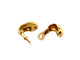 Boucles d'oreilles boucles d'oreilles BULGARI parentesi or jaune 18k 16.3 gr  s 58 Facettes 267994