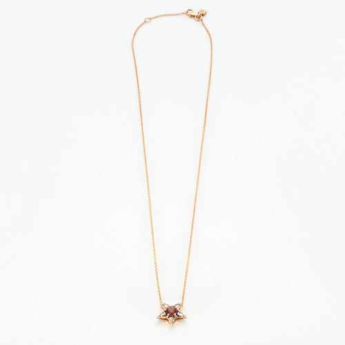 Collier Collier Selim Mouzannar Tourmaline Rose Diamants Or Rose 58 Facettes