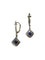 Boucles d'oreilles Boucles d’oreilles pendantes Art Déco lapis lazuli diamants 58 Facettes