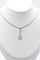 Pendentif Pendentif tige or blanc, diamant 58 Facettes 240645