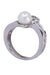 Bague 53 Bague ancienne or blanc perle et diamants 58 Facettes 93441