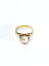 Bague 51 Bague or jaune et perle 58 Facettes