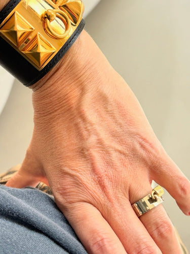 Bague 50 HERMÈS - Bague Kelly Cadenas 58 Facettes WC-2025-2255