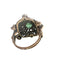 Bague 52 Bague Art Nouveau diamants émeraudes 58 Facettes Q131B(950)