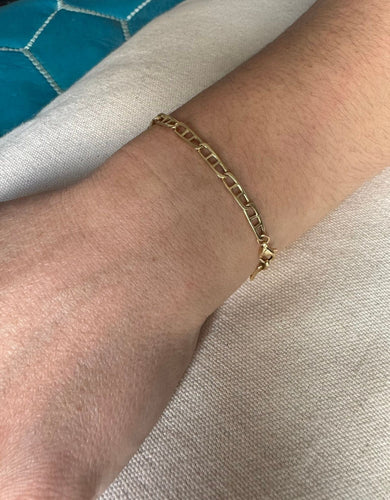 Bracelet Bracelet En Or Jaune à Mailles 58 Facettes