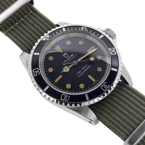 Montre Tudor Submariner Meter First 7016 / 0 Oyster Prince 1970 Military Style 58 Facettes