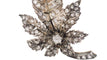 Broche Broche Ancienne En Or Rose Et Argent Ornée De Diamants 58 Facettes 31750
