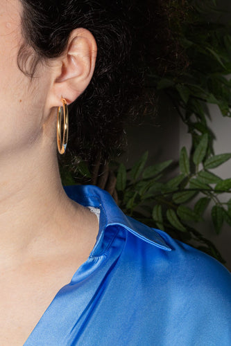 Boucles d'oreilles Boucles d'oreilles Créoles Or jaune 58 Facettes 4311415CN