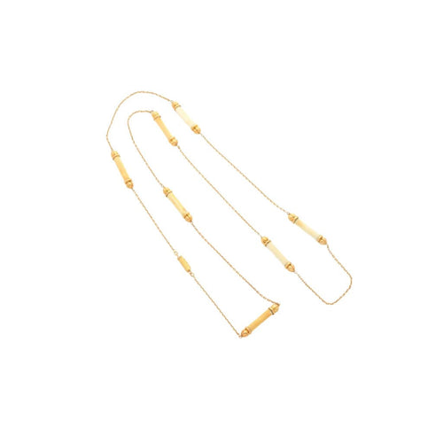 Collier CARTIER - Ivory Sautoir Necklace 58 Facettes 22775