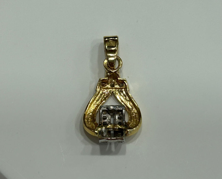 Pendentif Pendentif 2 ors 58 Facettes LP181