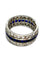 Bague 51.5 Alliance tour complet or blanc saphirs et diamants 58 Facettes 737