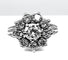 Bague 49.0 Bague marguerite en or blanc 18 carats en diamants 58 Facettes AB259