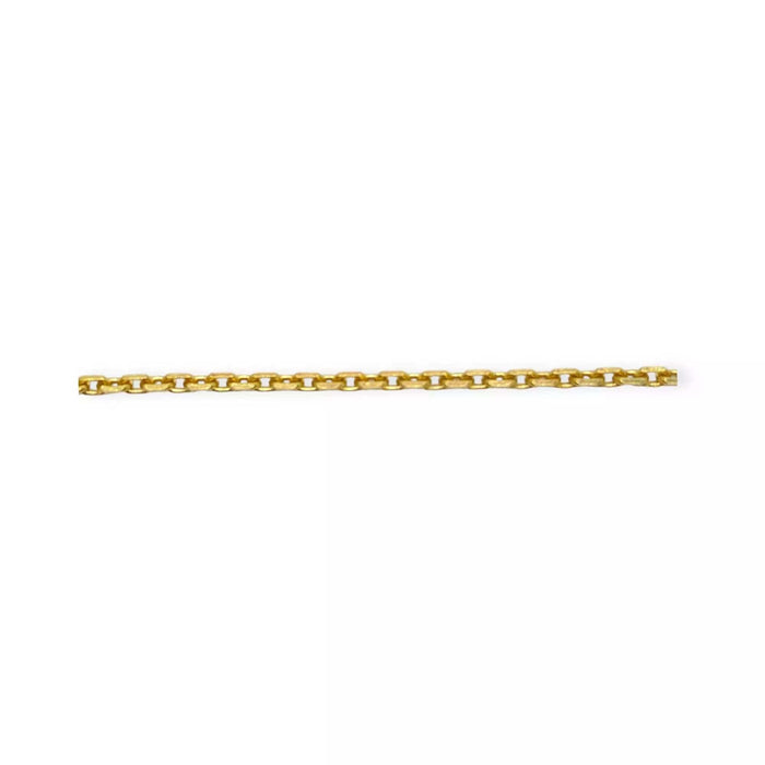 Collier Chaîne maille forçat 45.5cm 58 Facettes 330066658