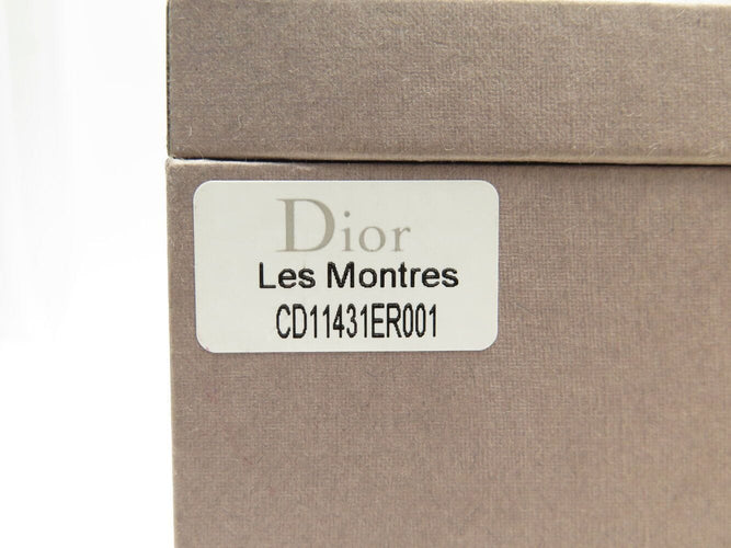 Montre montre CHRISTIAN DIOR cristal cd11431e-y 39 mm diamants chronographe 58 Facettes 270228