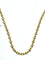 Collier Chaine Or Jaune Grains De Café 58 Facettes