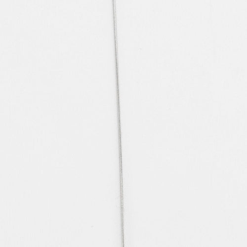 Pendentif Chaine et pendentif coeur en or gris 58 Facettes