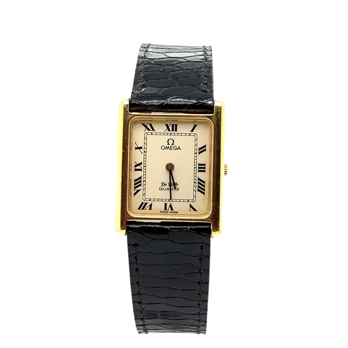 OMEGA - Reloj urbano vintage de cuarzo