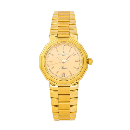 Montre Baume & Mercier Montre Riviera Or jaune 58 Facettes 3814808CN