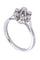 Bague 58 Bague fleur diamants années 50' 58 Facettes 091001