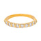 49 Bague Demi-alliance Or jaune Diamant 58 Facettes 4309978CN