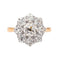 Bague 53 Bague Marguerite Or rose, Platine Diamant 58 Facettes 3904851CN