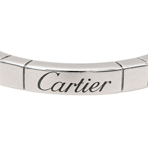 Bague 62 Cartier Bague Alliance Lanières Or blanc 58 Facettes 4061190CN