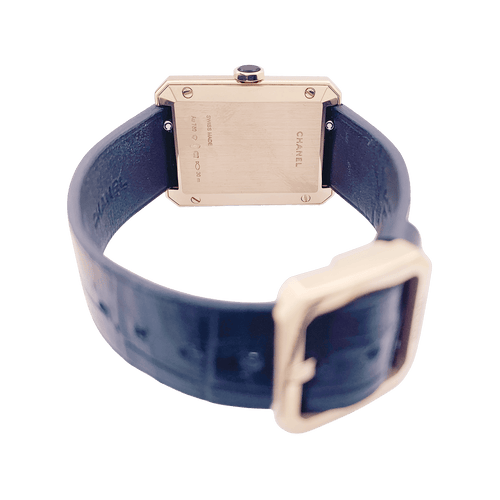 Montre Montre Chanel, "Boy-Friend" moyen modèle, en or beige. 58 Facettes 34474