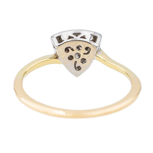 Bague 62 Bague Or jaune, Or blanc Diamant 58 Facettes 3221914CN