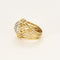 Bague 51 Bague en Or jaune & blanc 18k Diamant 58 Facettes SEN2429X2