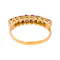 Bague 55 Bague  Demie-alliance Or jaune Rubis 58 Facettes 4354720CN