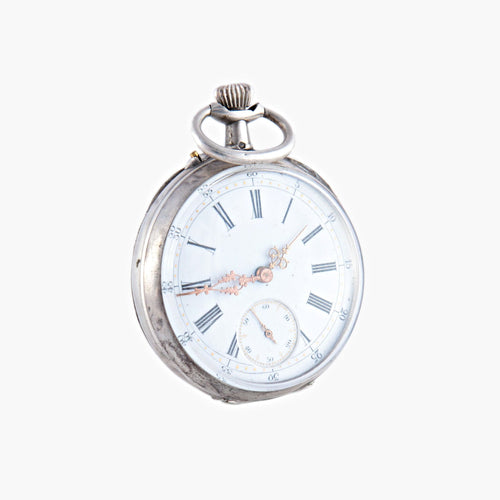 Broche Châtelaine et montre de gousset 58 Facettes 458-461