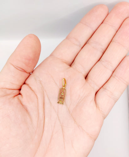 Pendentif Pendentif vintage or rose 18k scarabée égyptien 58 Facettes A06023