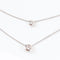 Collier Collier ras du cou en or blanc 18 carats serti de diamants taille brillant 58 Facettes 131366AB