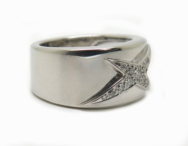 Bague MAUBOUSSIN - Bague Étoile Divine, or blanc et diamants 58 Facettes