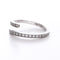 Bague 54 DINH VAN - Bague Dinh or blanc et diamants 58 Facettes 97110