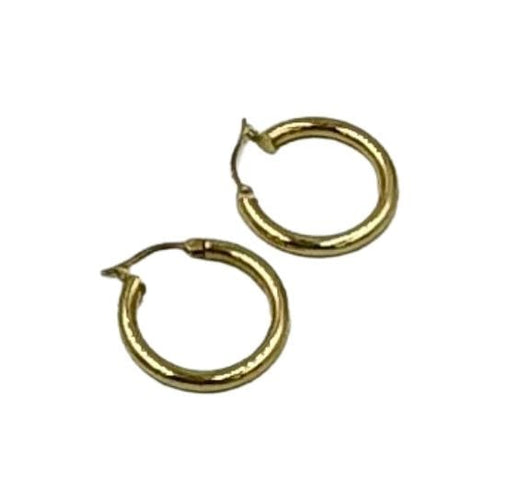 Boucles d'oreilles Boucles d’oreilles créole or jaune 58 Facettes