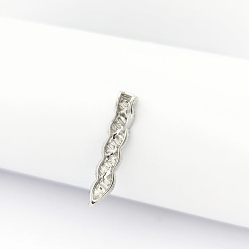 Pendentif Pendentif en or blanc et diamants 58 Facettes 29609